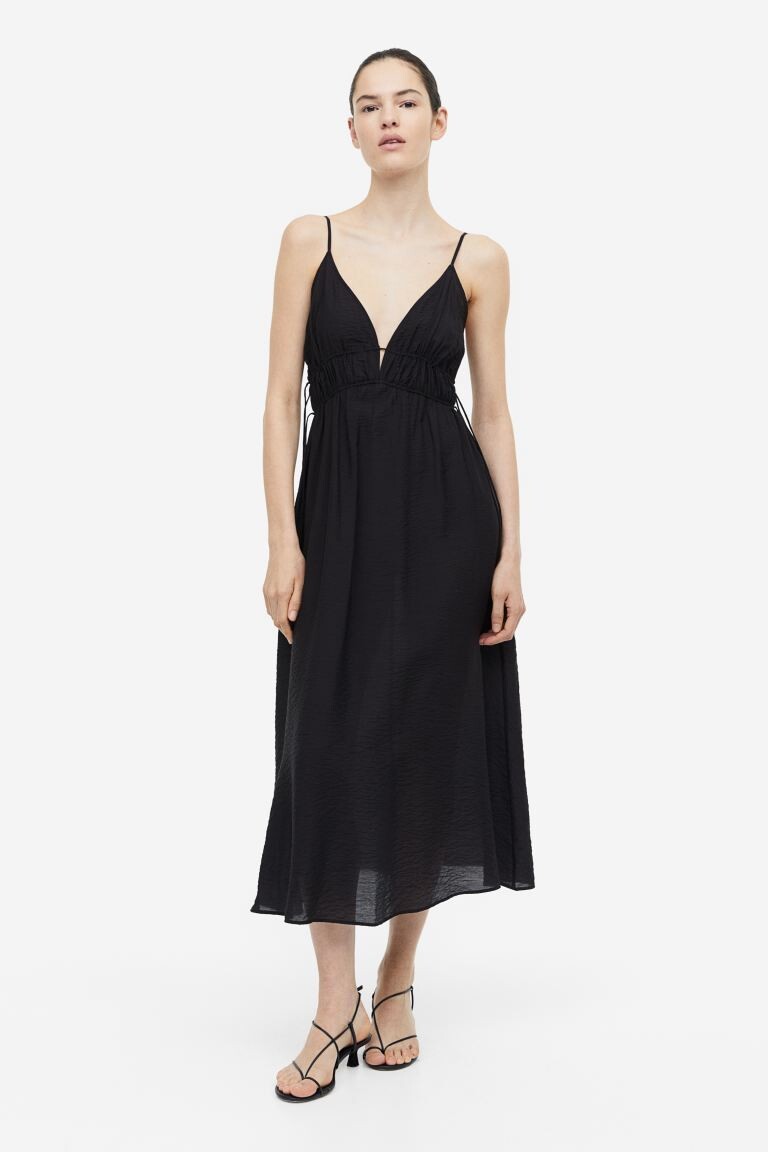 

Платье с кулиской H&M, черный
