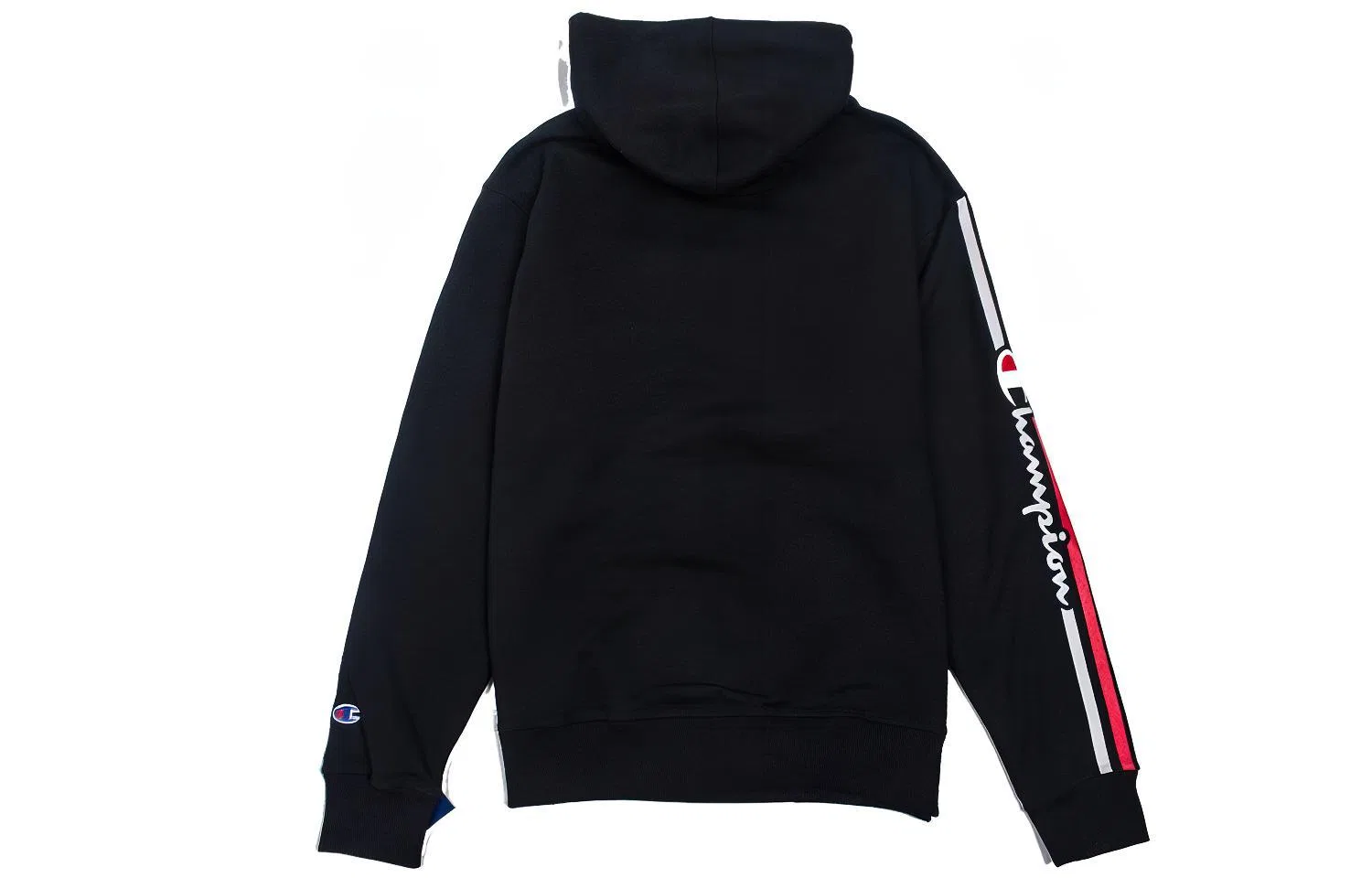 Детская толстовка с капюшоном и начесом Qilin Sleeve Champion, Black — фото 3