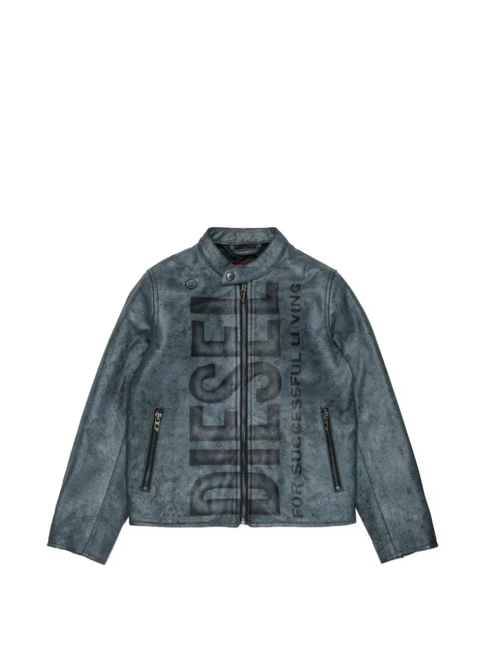 Бомбер с логотипом Diesel Kids, синий