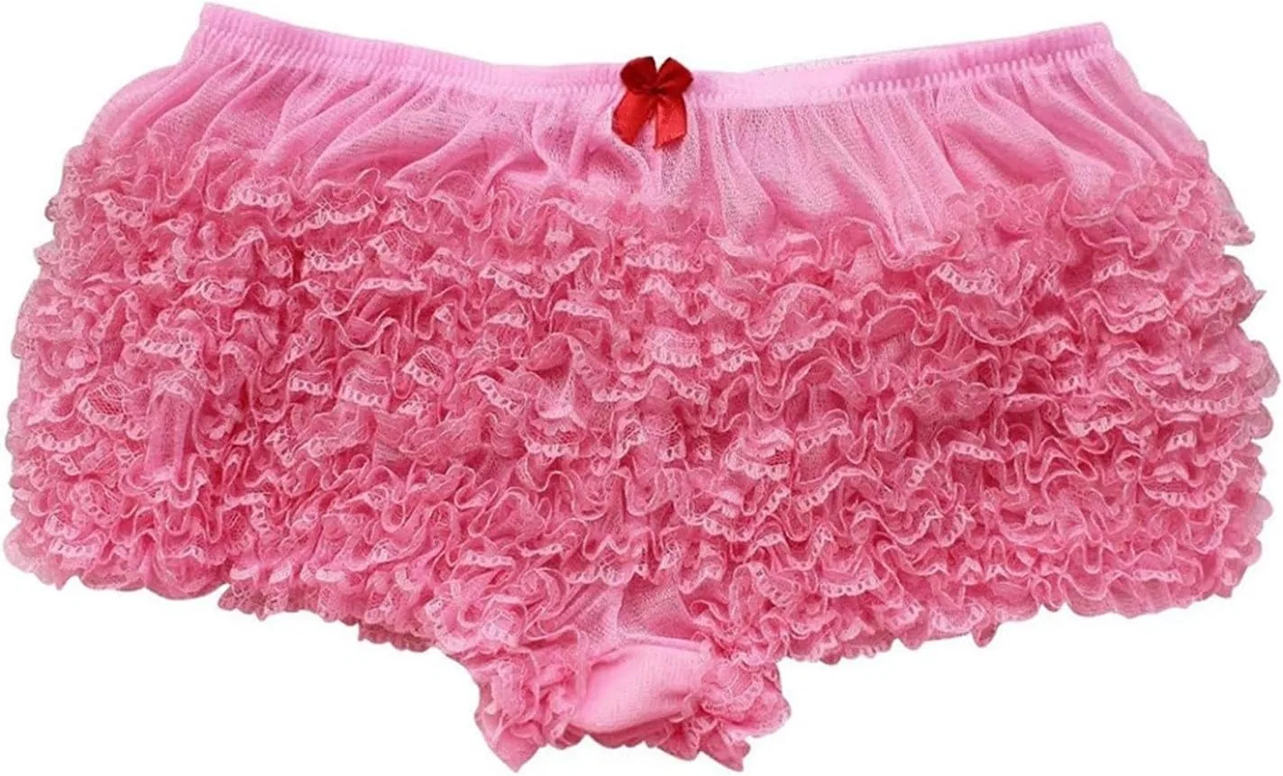Женские шорты-панталоны с кружевными воланами Lolita, Pink — фото 3