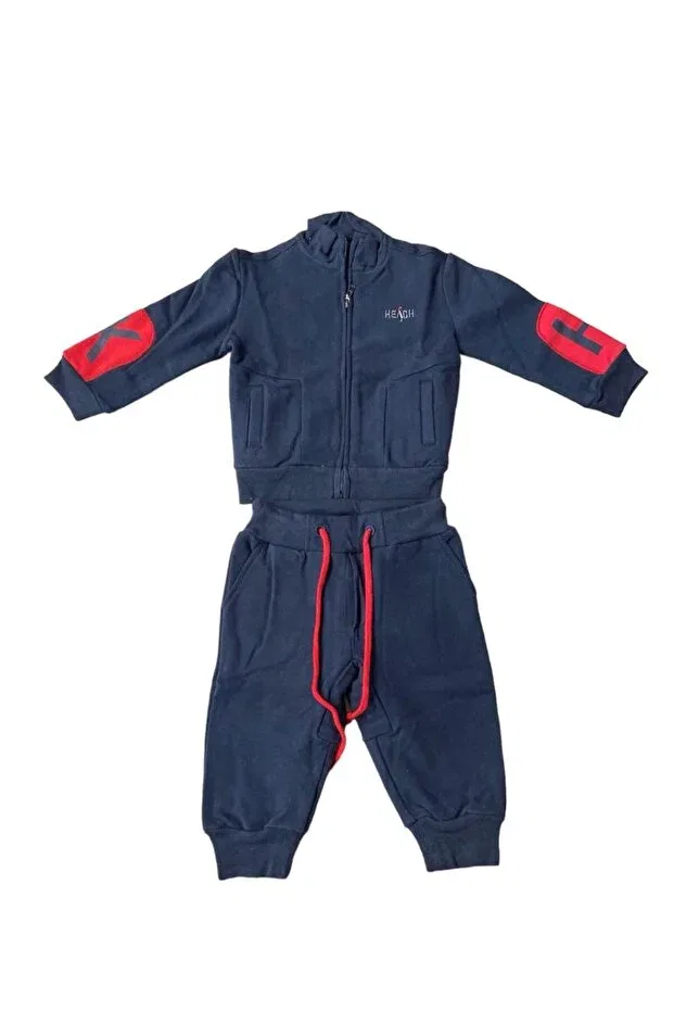 Детский спортивный комплект с длинным рукавом Silvian heach Tomstore, Navy Blue