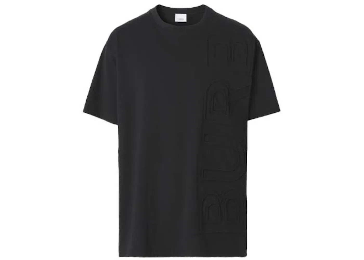 Мужская футболка хлопковая Burberry T-Shirt, Black