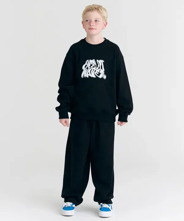 Комплект из футболки и брюк с твистером, F12 Ocelot Junior, черный — фото 2