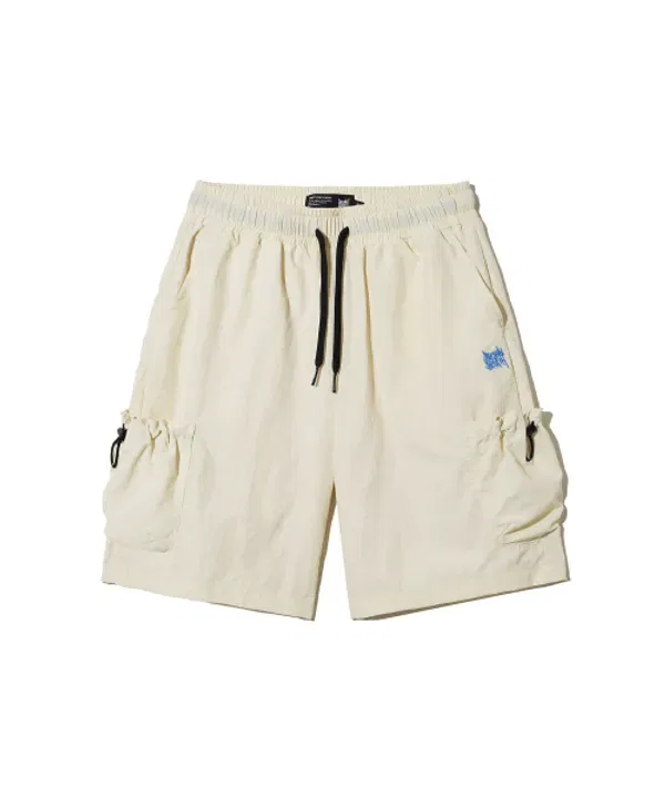 Шорты нейлоновые утилити для детей, Kids Nylon Utility Shorts Brownbreath Kids, кремовый — фото 2