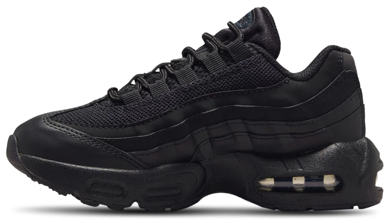 Кроссовки для мальчиков Air Max 95 Recraft Nike, цвет Black/Black/Anthracite — фото 2