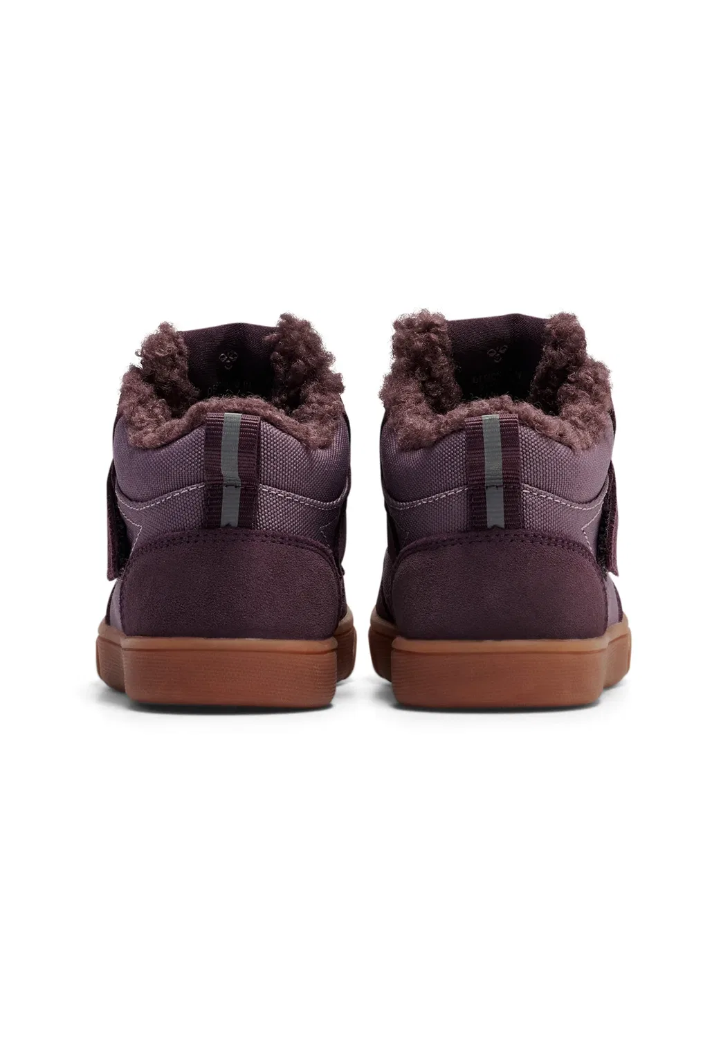 Детские зимние ботинки Stadil унисекс - детская обувь Hummel, Black Plum — фото 4