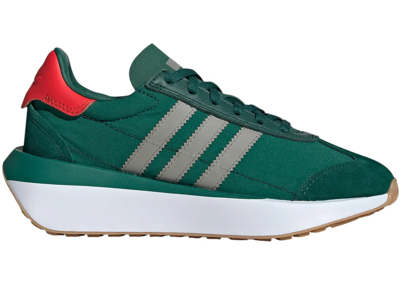 Детские кроссовки Lifestyle Adidas Country XLG, Collegiate Green/Silver Pebble/Bright Red