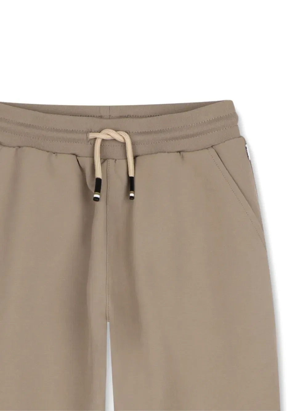 Спортивные брюки с кулиской Boss Kidswear, бежевый — фото 3