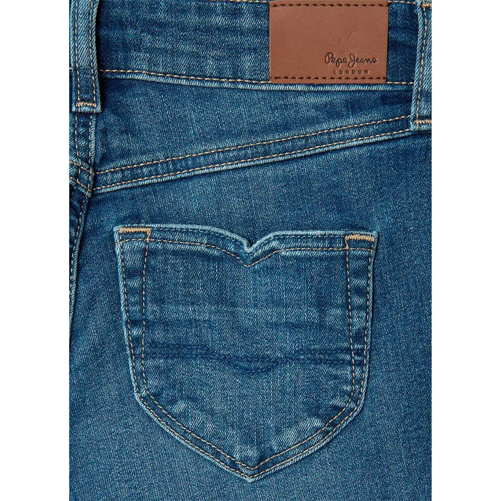 Джинсы с завышенной талией Willa Pepe Jeans, синий — фото 4