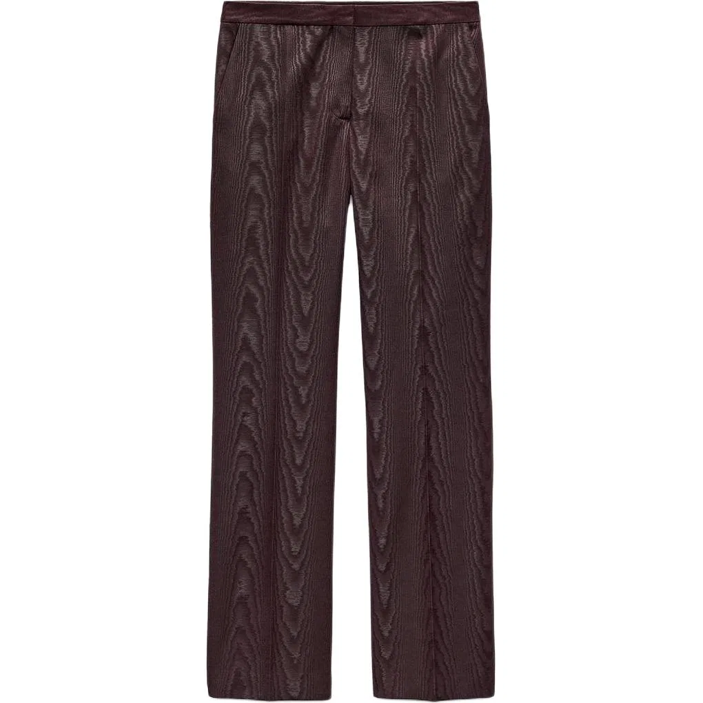 Женские повседневные брюки ZARA, Dark Red Color