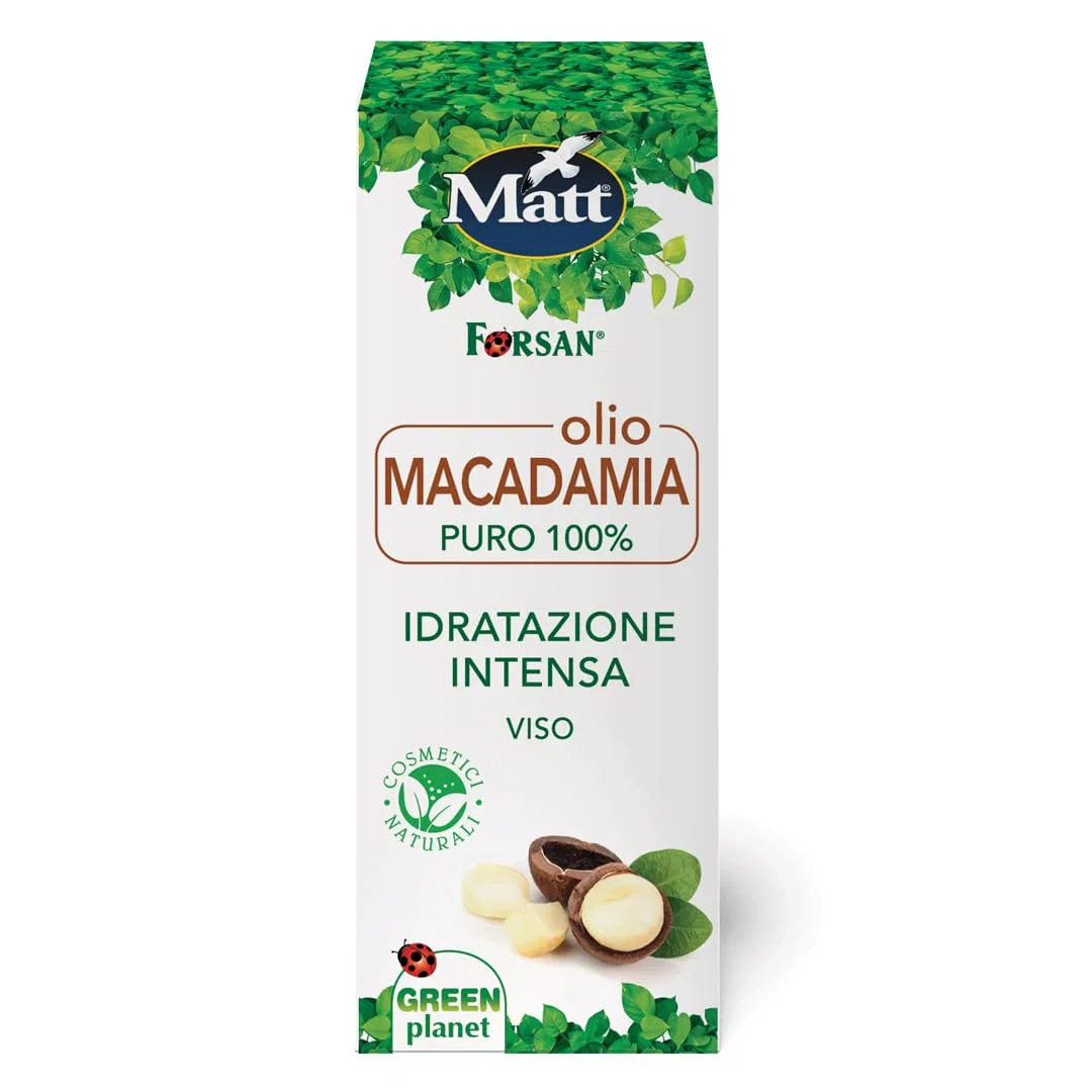 Масло для лица Macadamia Puro 100% anti-age, 100 мл, Matt