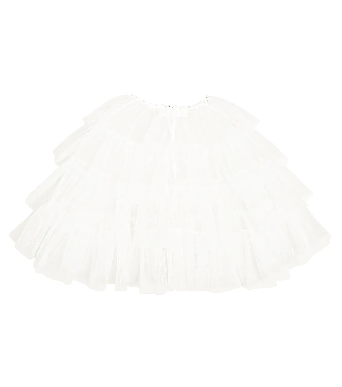Накидка из тюля с вышивкой Songbird Tutu Du Monde, белый — фото 4