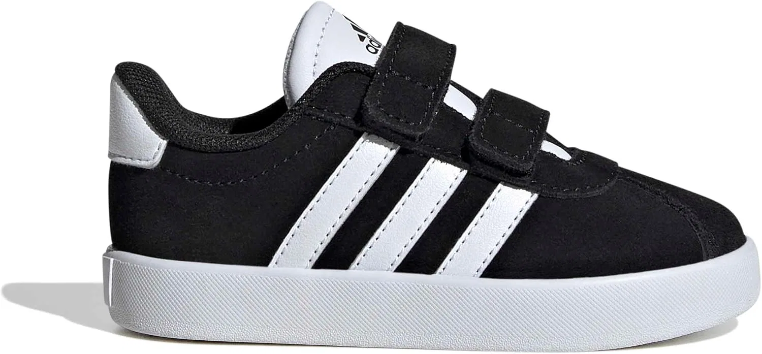 Детские кроссовки для мальчиков adidas, Core Black White Core Black — фото 4