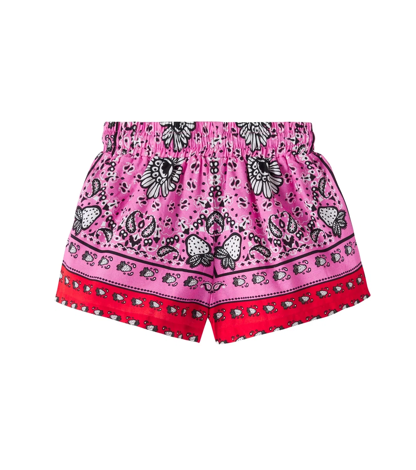 Шорты хлопковые Morango Bandana Fábula, розовый — фото 2