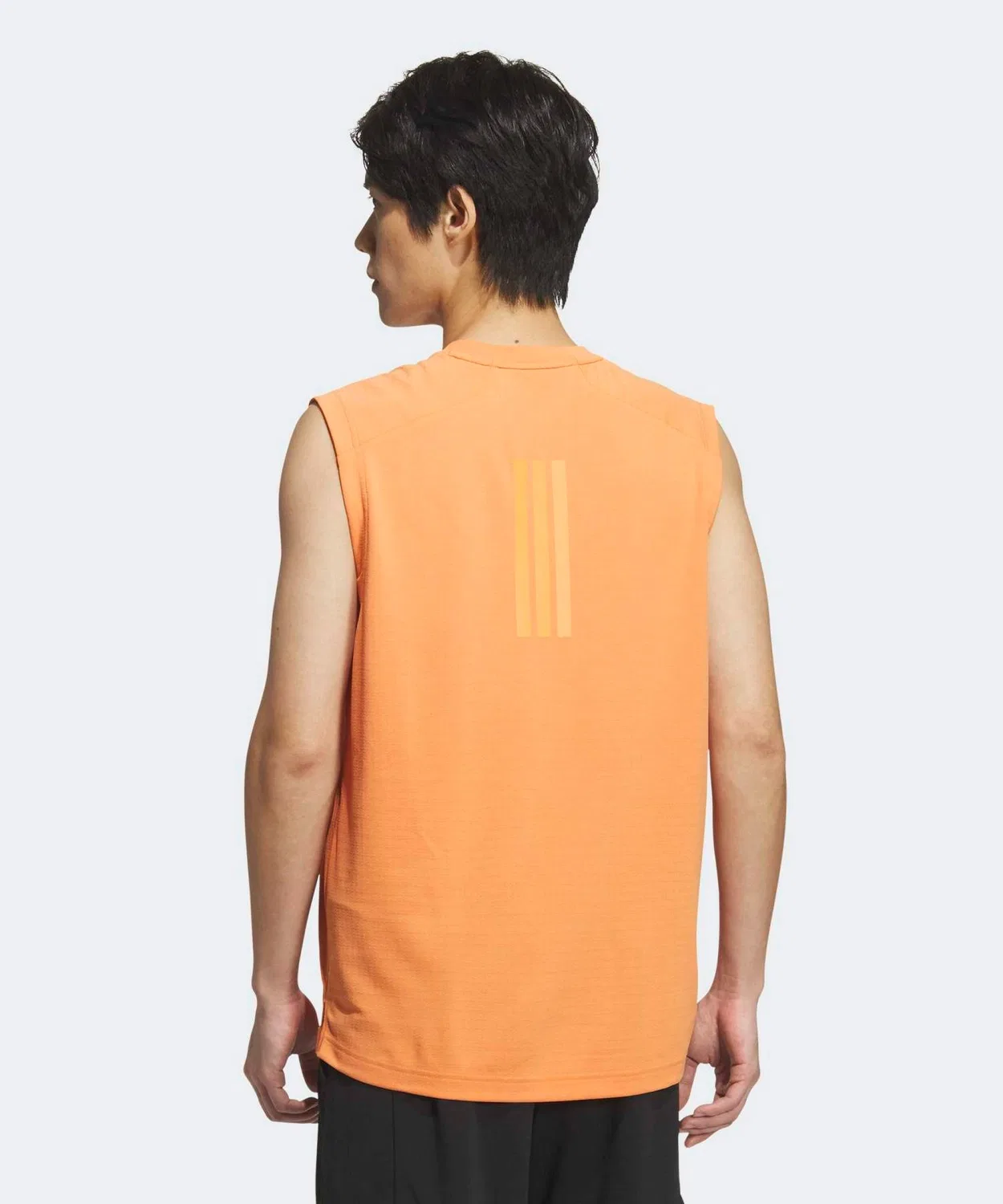 Мужская майка без рукавов Tech Essentials Cool Touch Stealth Sleeveless T-Shirt Adidas, Orange — фото 2