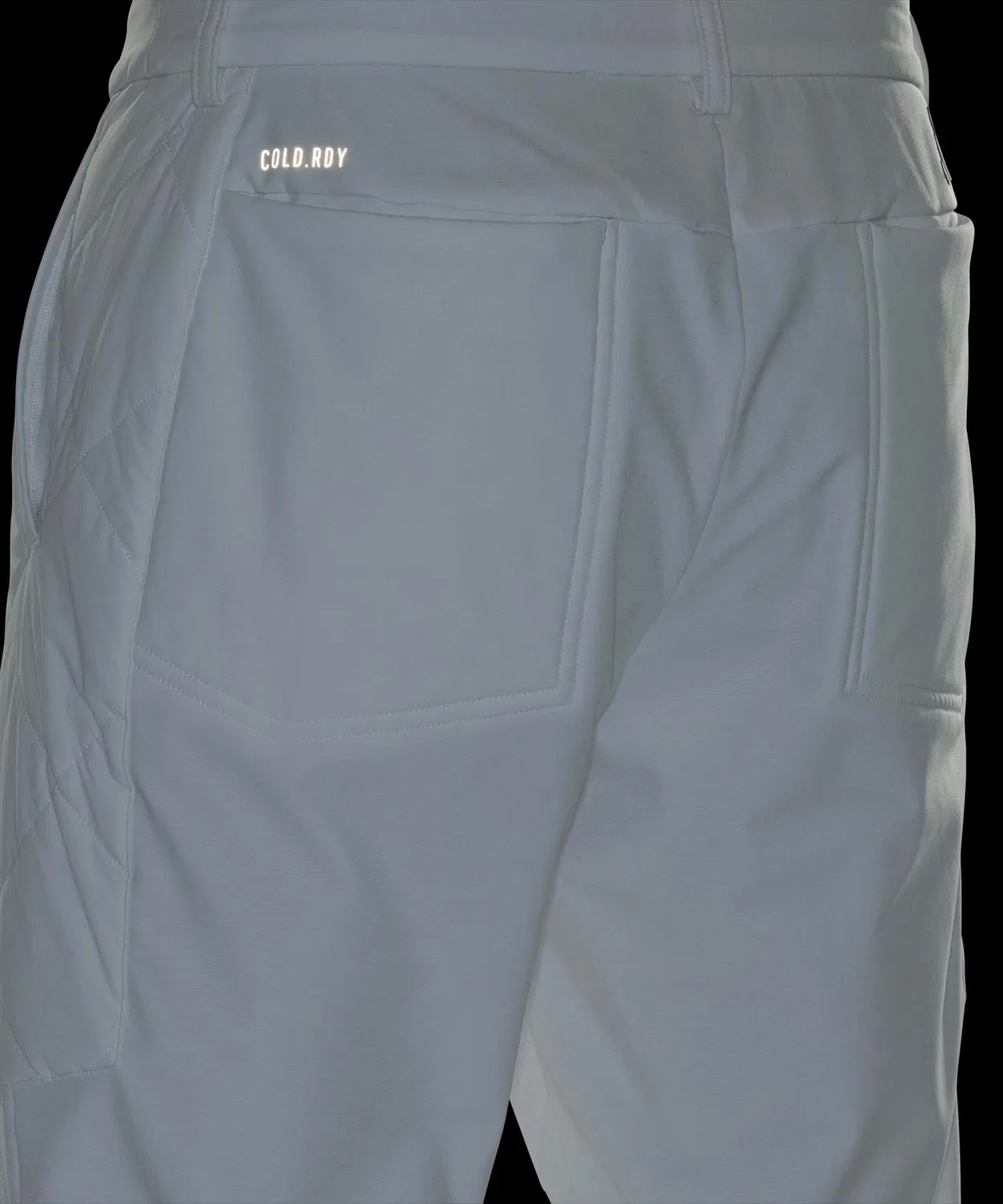 Мужские утепленные джоггеры с принтом EX STRETCH COLD.RDY Adidas Golf, Белый — фото 4