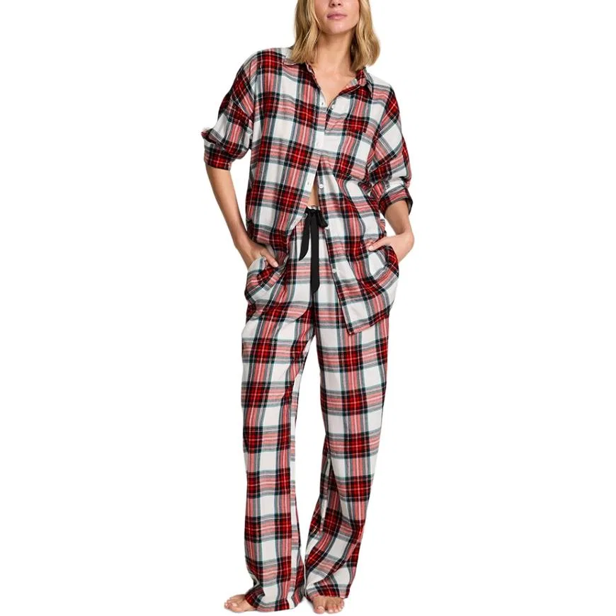 Женский комплект пижамы с принтом The Mix Pajama Set Victoria's Secret