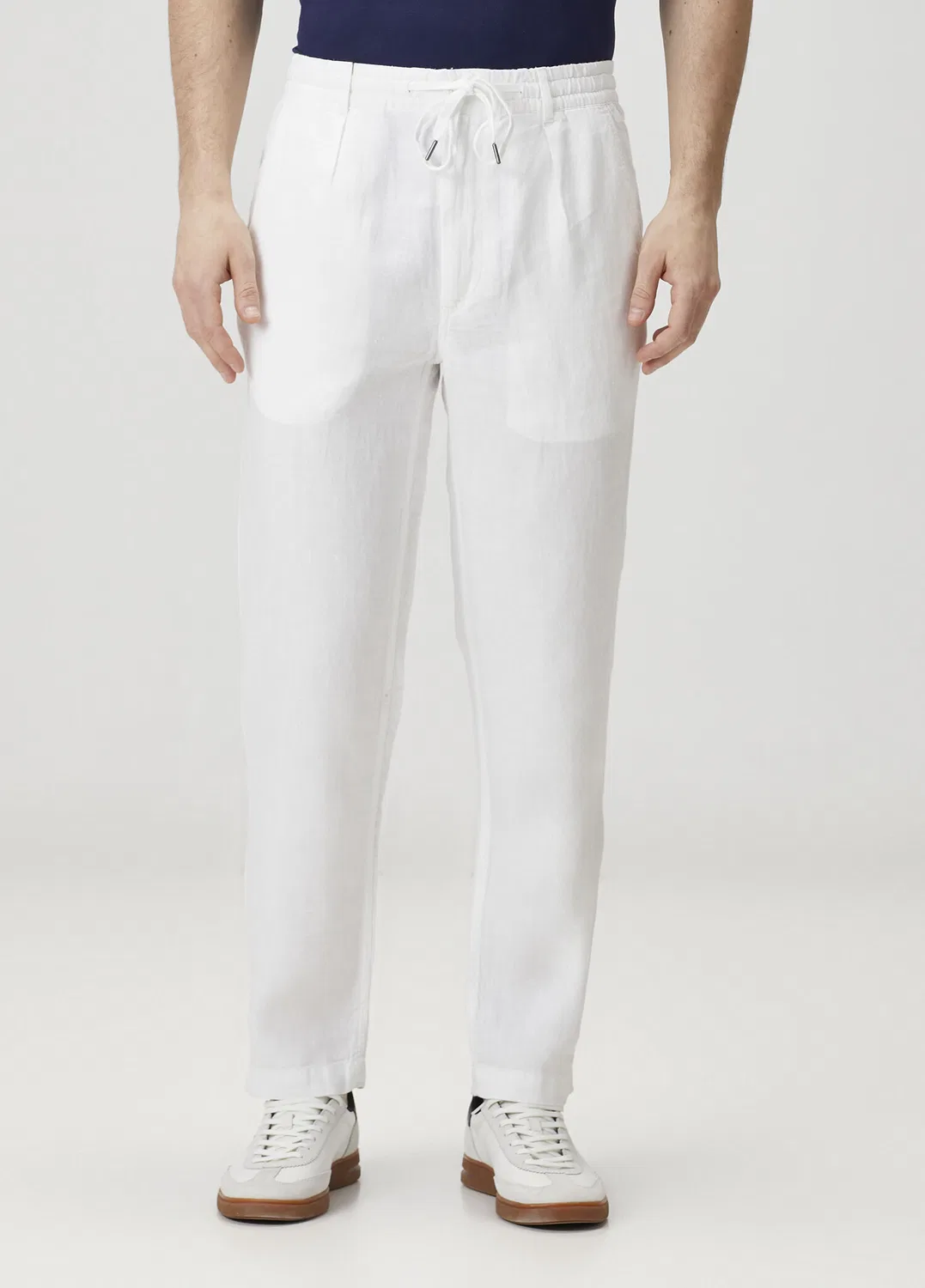 Брюки Polo Ralph Lauren Prepster Slim Tapered, white — фото 2