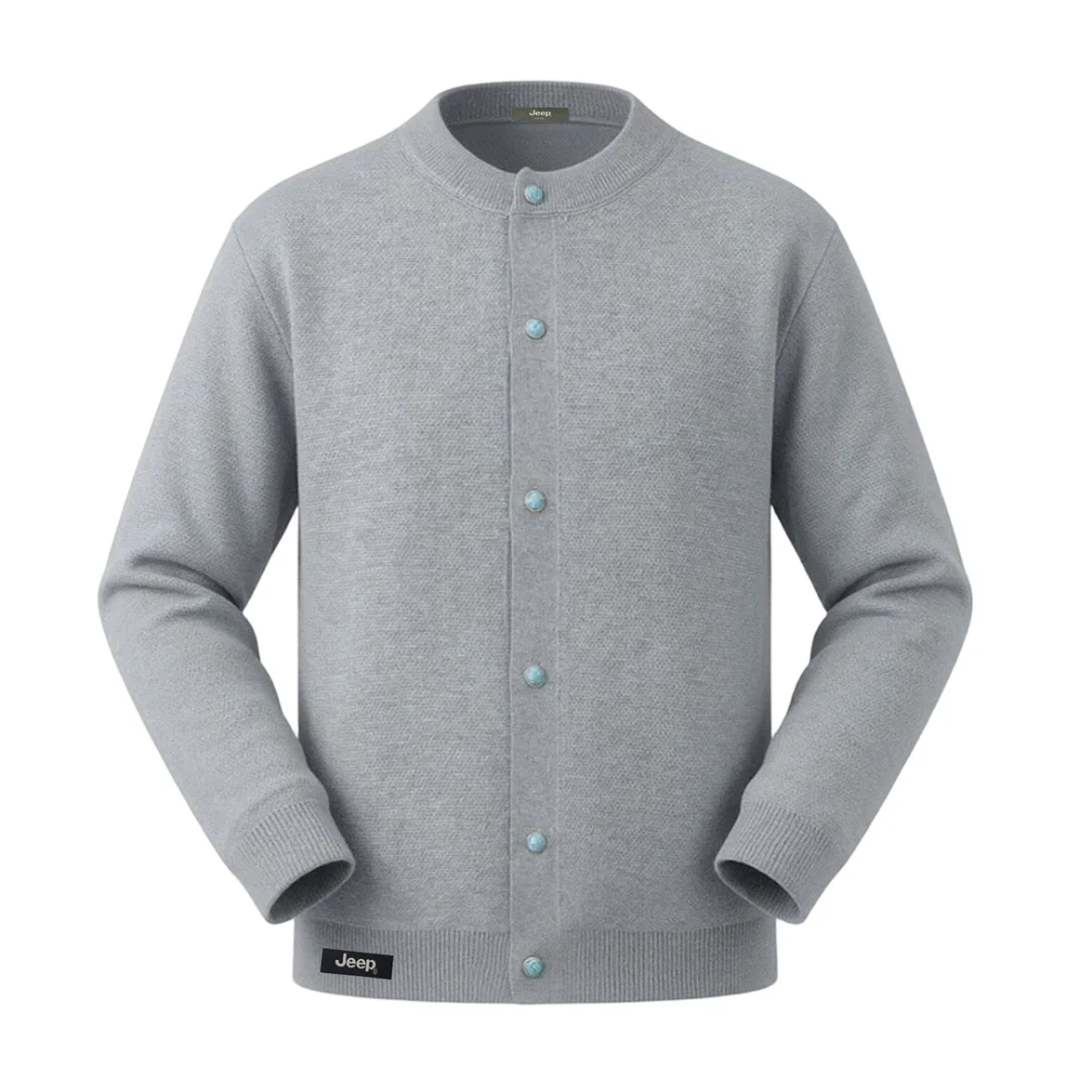 Детский джемпер прямого кроя Jeep, Light Gray