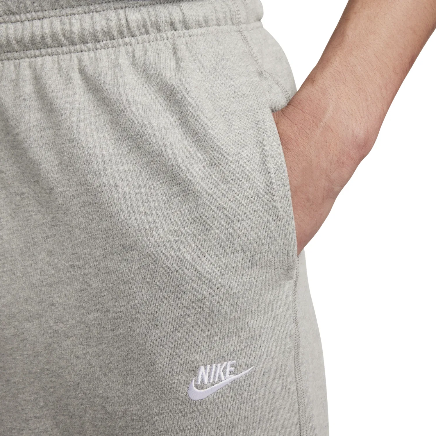 Мужские брюки Sportswear Club Knit Pants 'Dark Grey Heather' Nike, Dark Grey Heather — фото 3