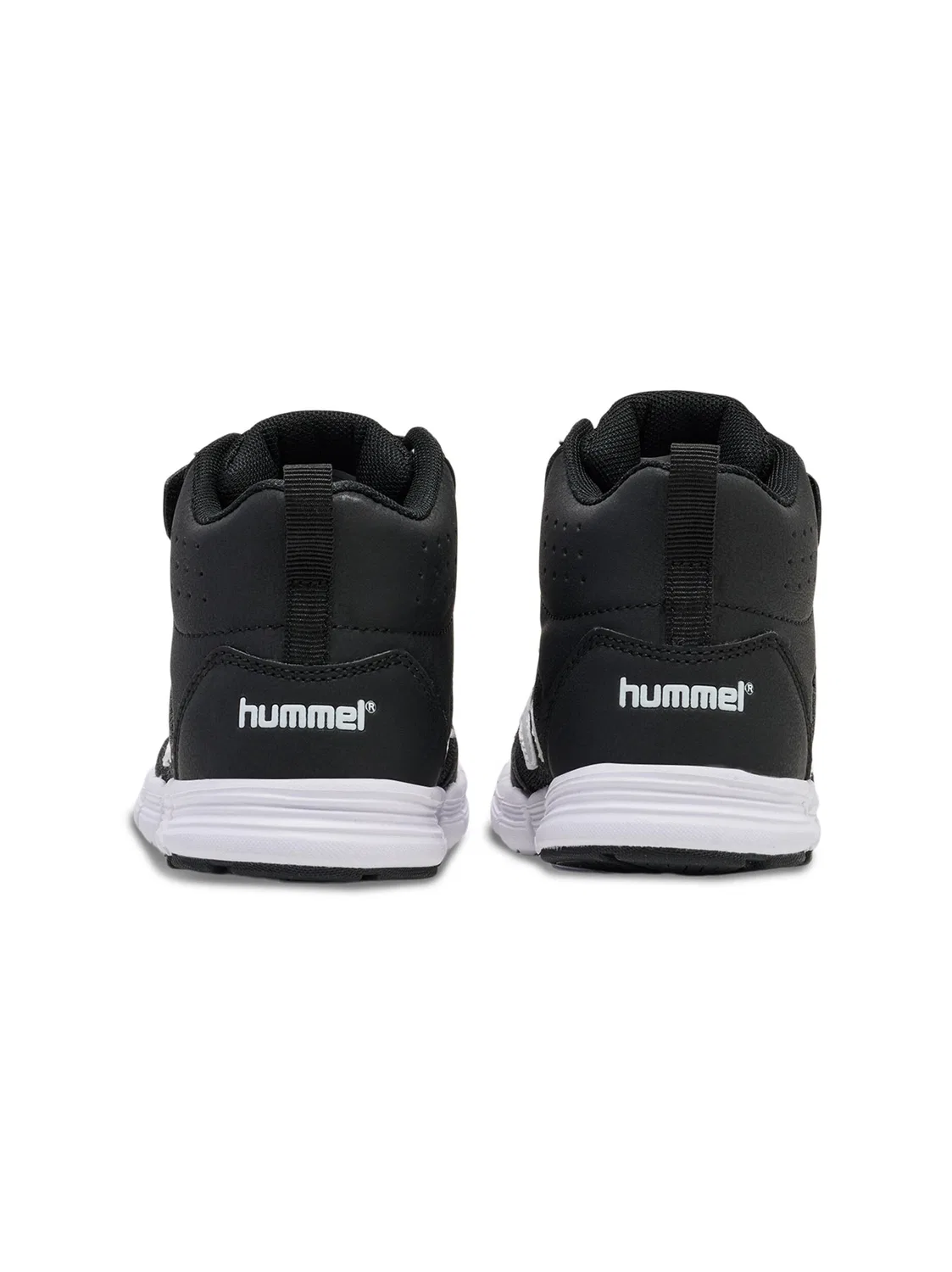 Детские кроссовки с эластичными шнурками Speed Mid Hummel, Schwarz — фото 2