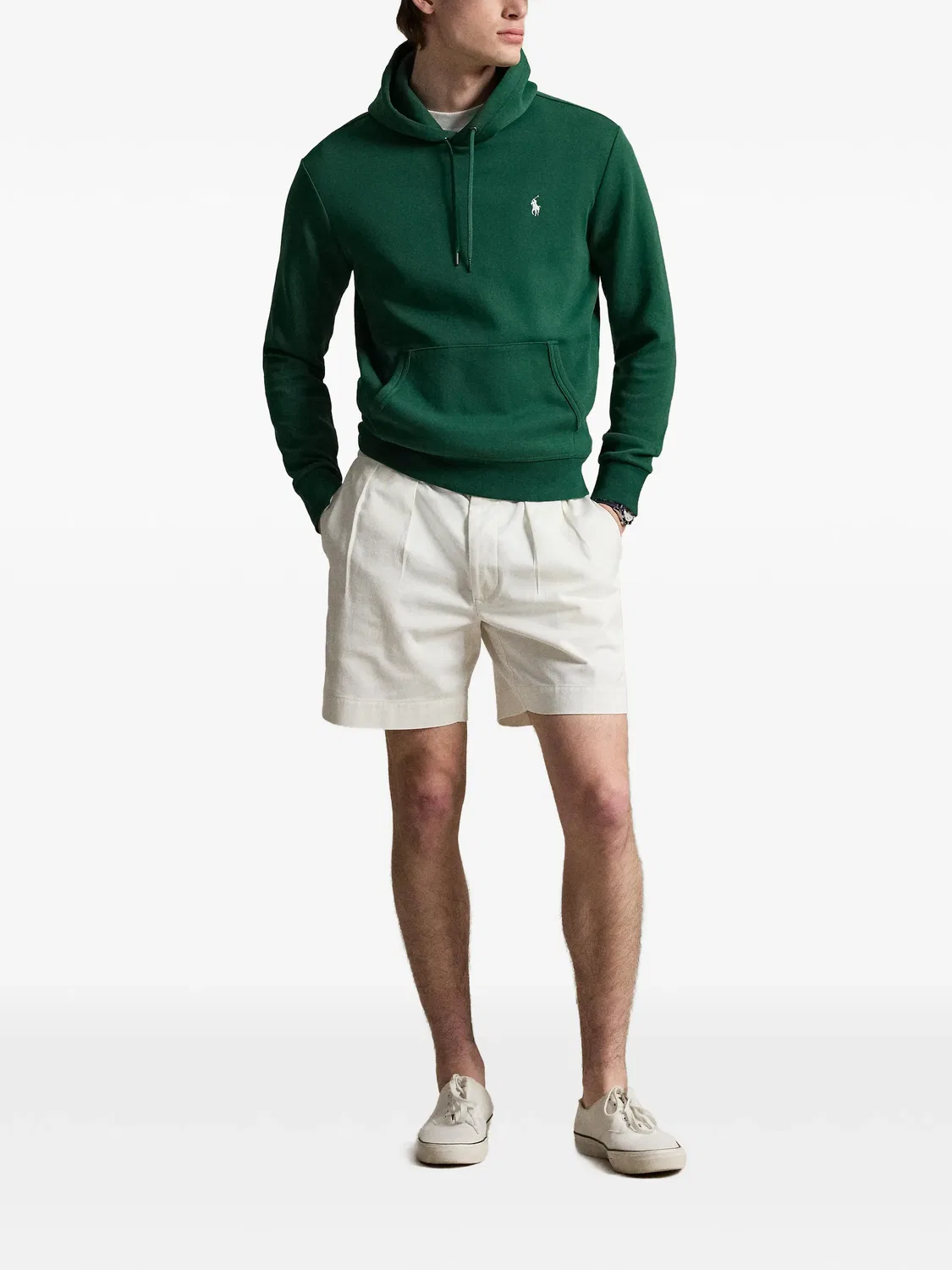 Толстовка с капюшоном Polo Pony зеленая Polo Ralph Lauren, зеленый — фото 2