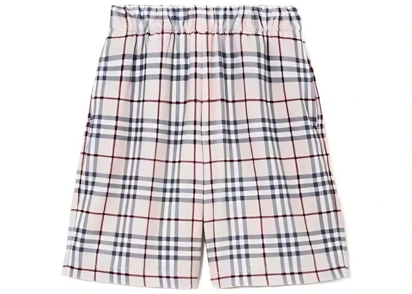 Мужские шорты в клетку Burberry Short, Stone