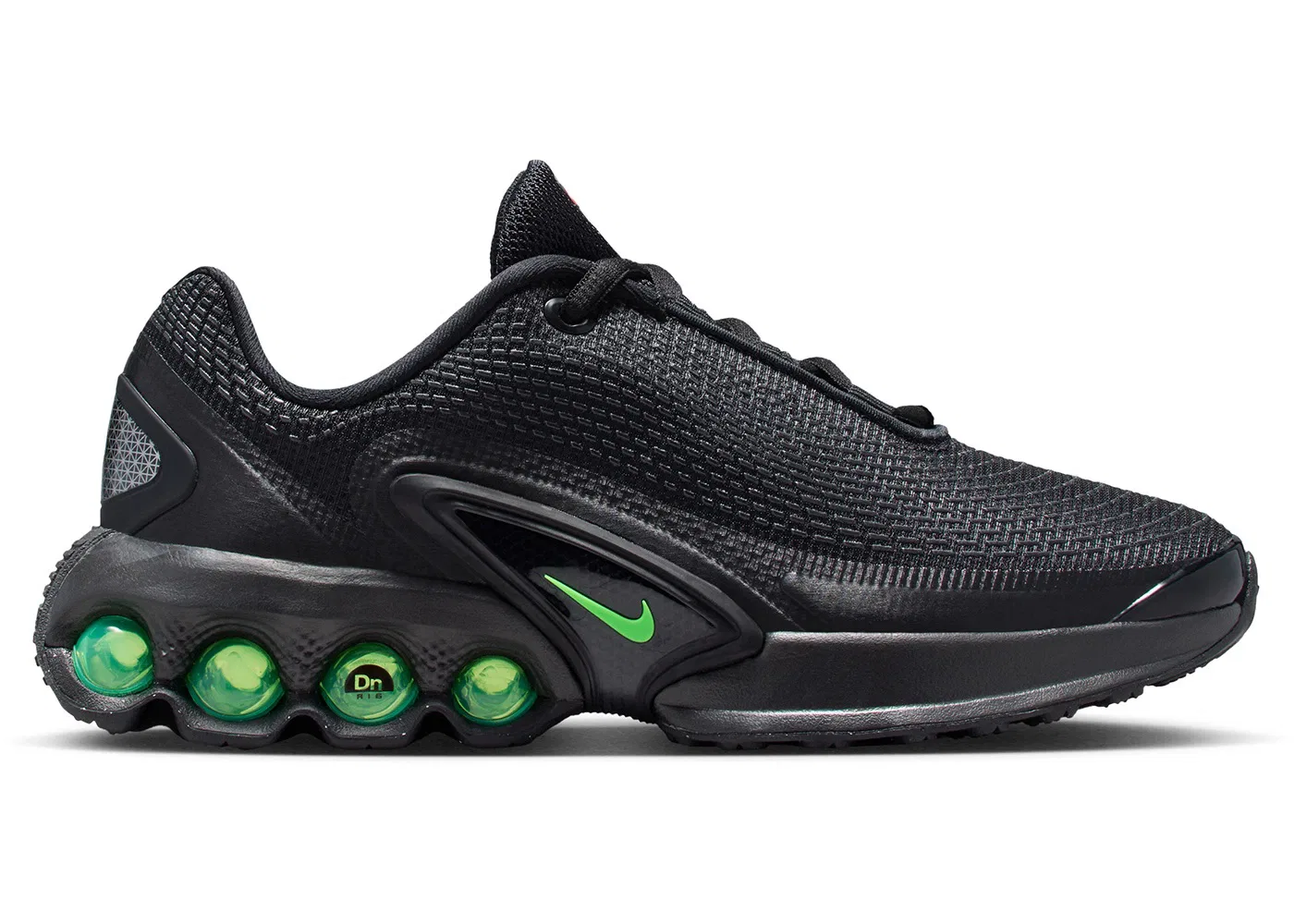 Детские кроссовки Lifestyle Nike Air Max Dn, Black/Black/Anthracite/Green Strike