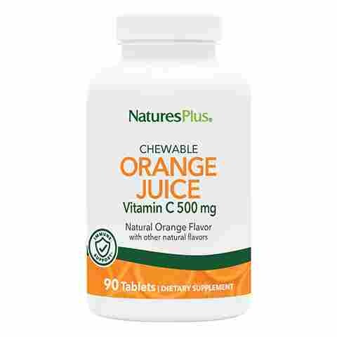 

Витамин C NaturesPlus Orange Juice Chewable Vitamin C 500 мг, 180 таблеток