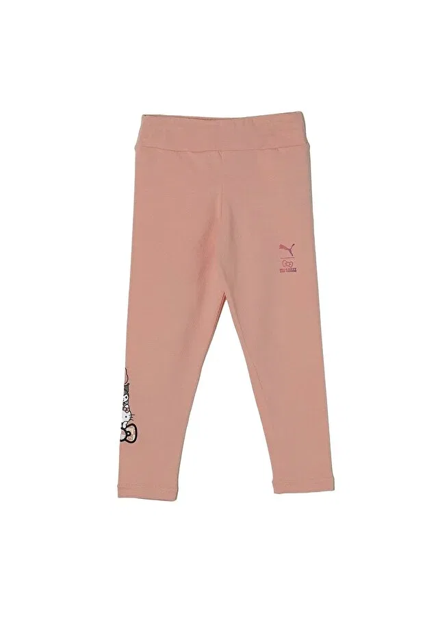Детские леггинсы для девочек с принтом Hello Kitty & Frie, Puma, Pink-102230697