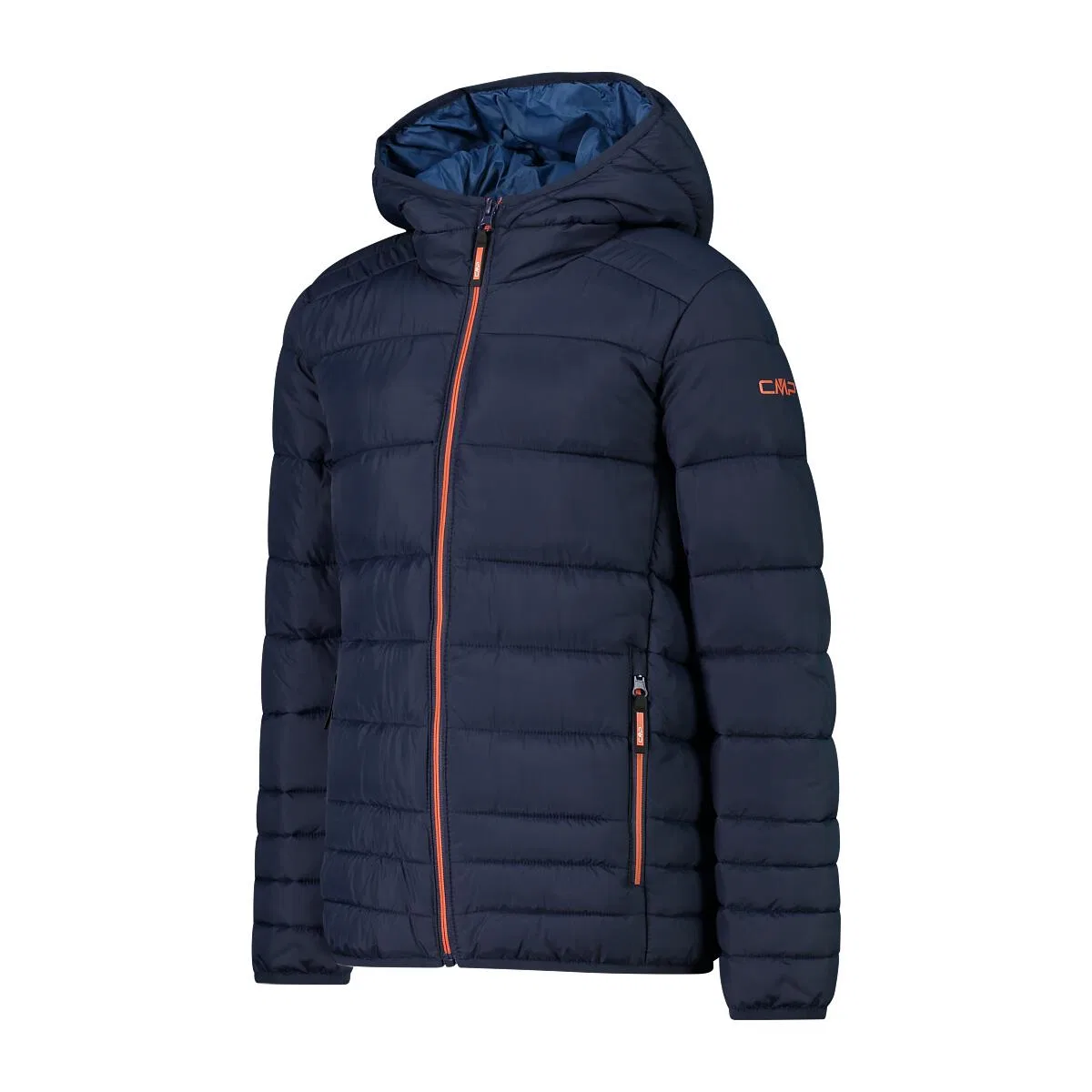 Детская зимняя куртка с капюшоном KID JACKET FIX HOOD Cmp, Darkblau Kosmosblau Blau — фото 3