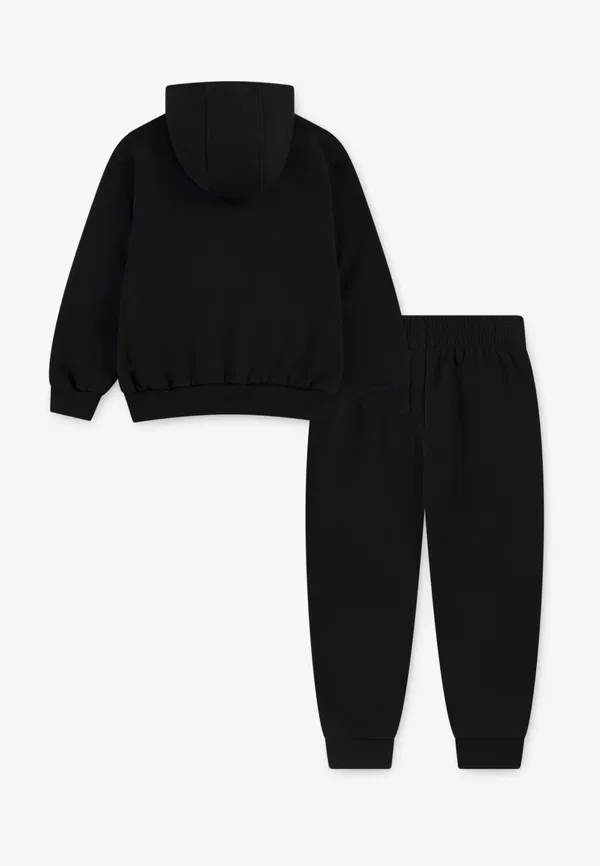 Спортивный костюм из футера с принтом, Nike Sportswear, черный — фото 2