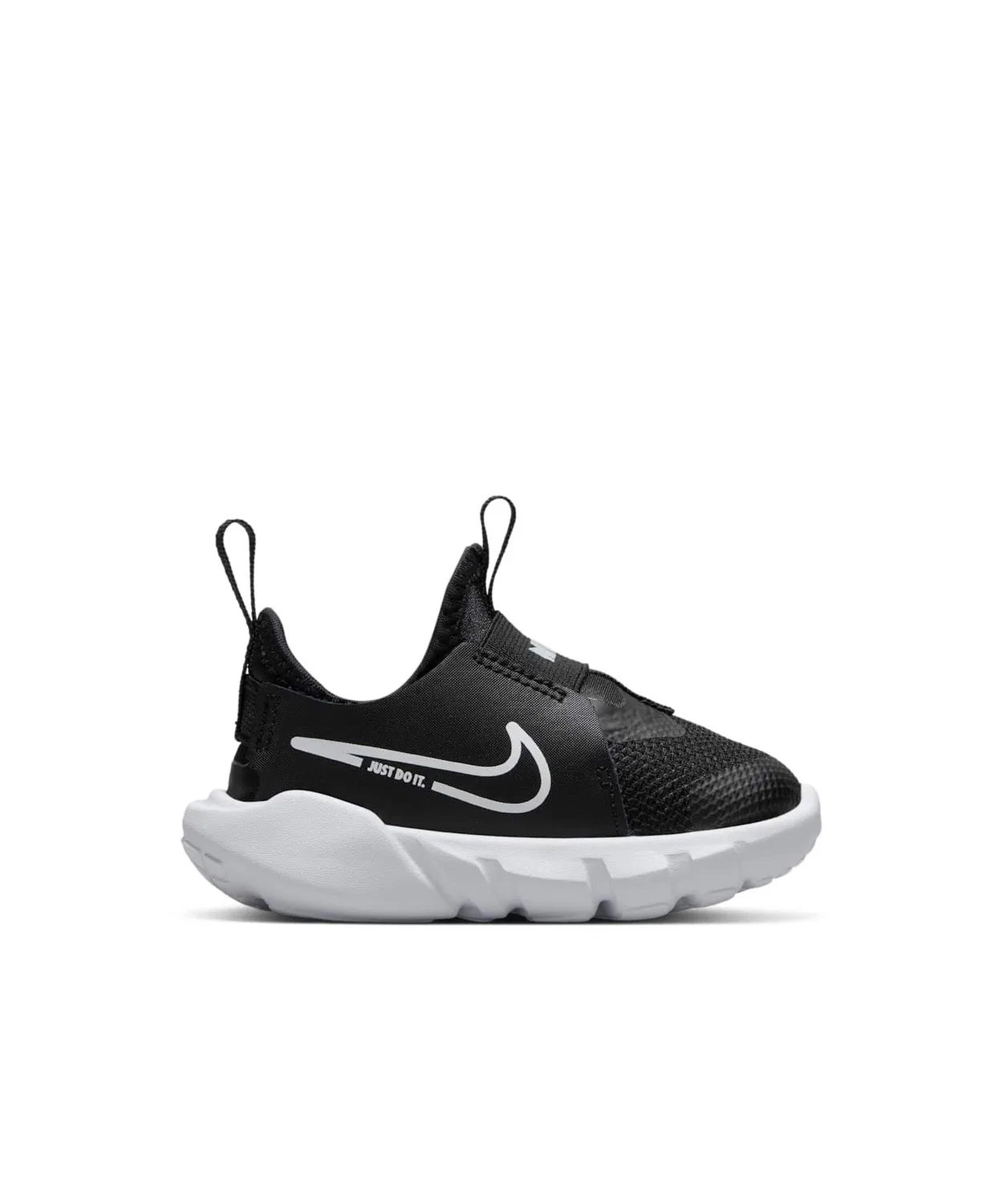 Детские кроссовки без шнурков Nike Flex Runner 2 Black — фото 3