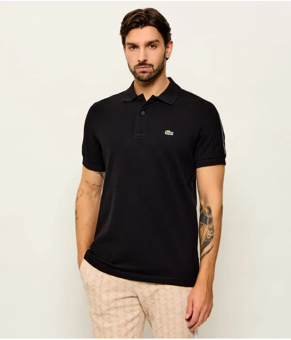 Мужское поло Lacoste, Цвет Nero