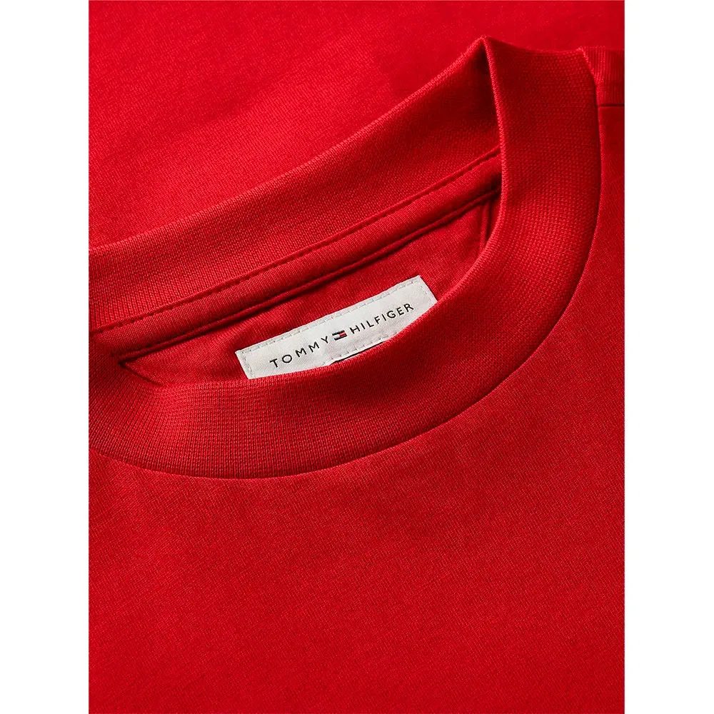 Детская футболка с коротким рукавом Tommy hilfiger, Red — фото 3