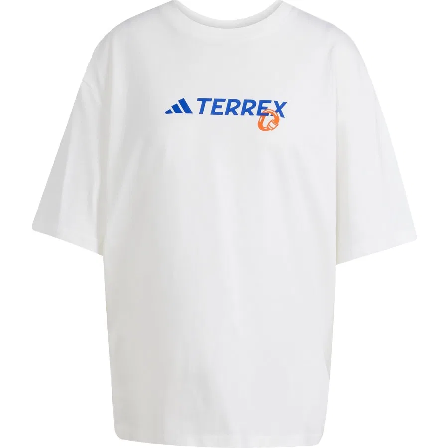 Футболка с графическим принтом Terrex Back Graphic adidas, Белый — фото 3