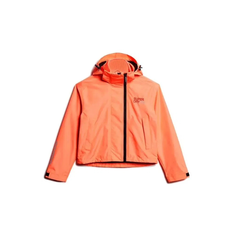 Женская ветрозащитная куртка с капюшоном Superdry SD, Orange
