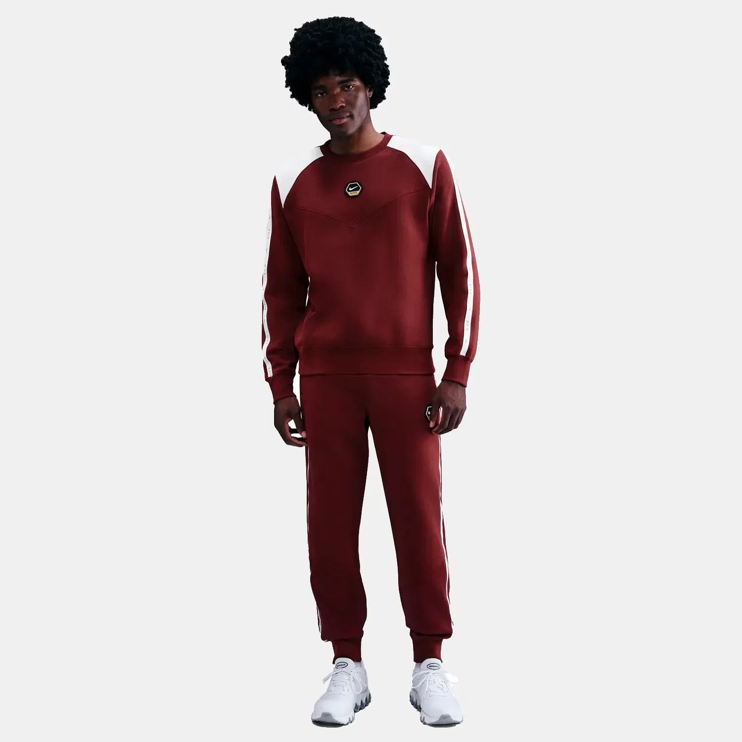 Мужская худи Nike, Цвет Burdeos