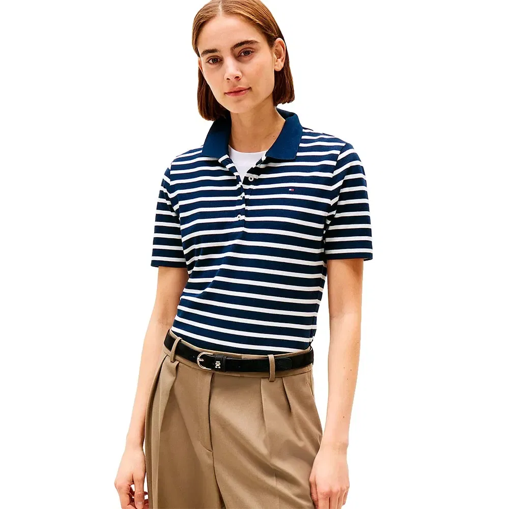 Поло с коротким рукавом 1985 Tommy Hilfiger, синий