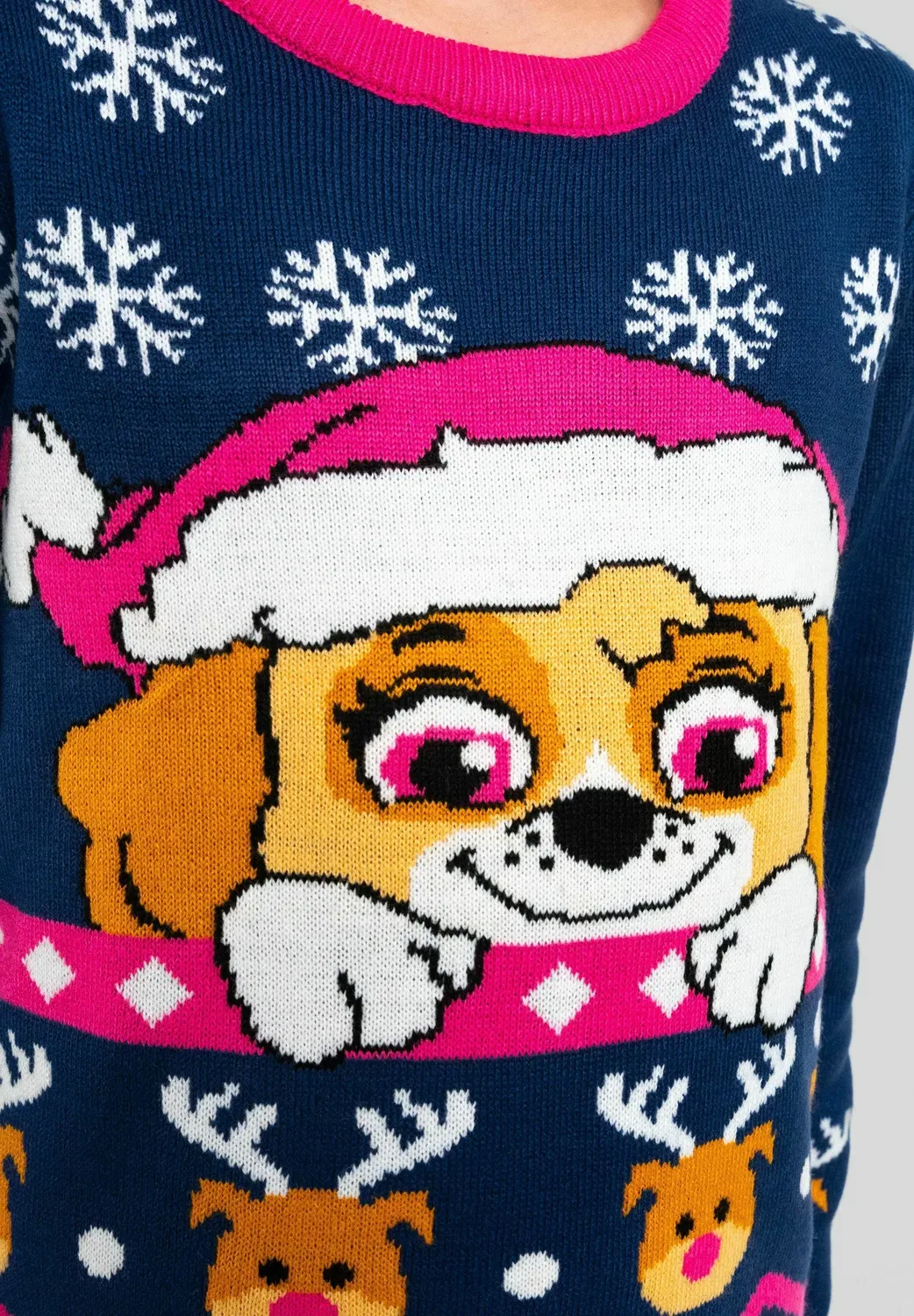 Зимний пуловер Skye Winter Strick, пуловер, некрасивый свитер - джемпер Paw Patrol, Blau — фото 3