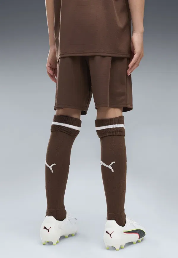 Шорты футбольные Fc St. Pauli 26/27, Puma, Espresso Brown-white, белый/коричневый — фото 2