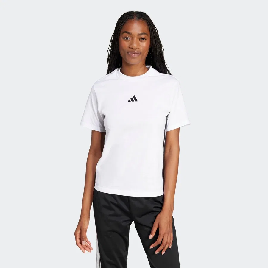 Женская футболка с коротким рукавом W 3s Sj T adidas, Белый