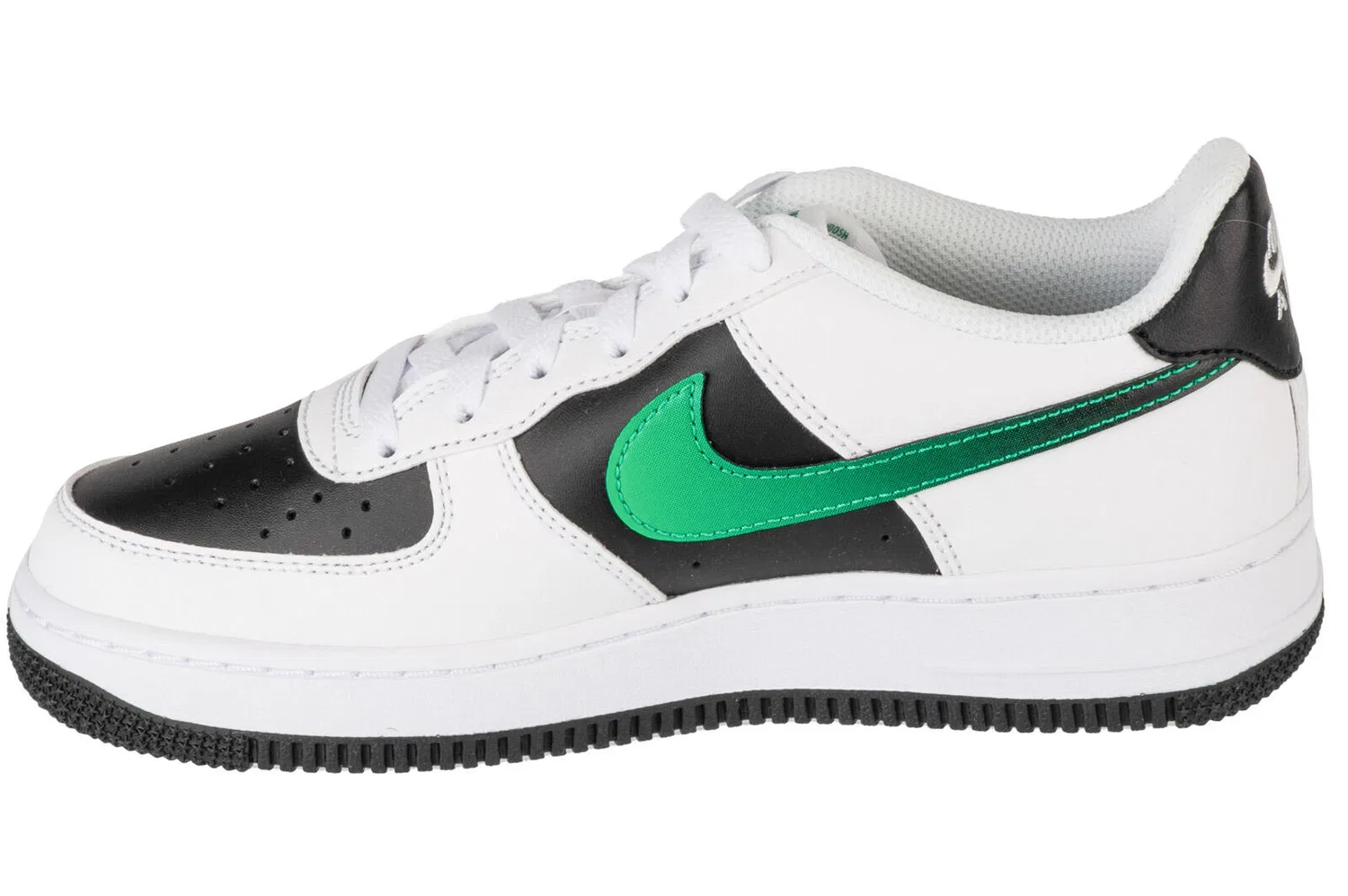 Детские кроссовки с кожаным верхом Nike Air Force 1 Lv8 2 Gs, Schwarz — фото 2
