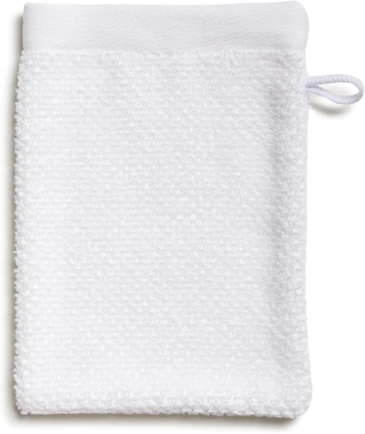 Ваховая перчатка Möve Bliss из 100% хлопка, 20 x 15 см, Snow