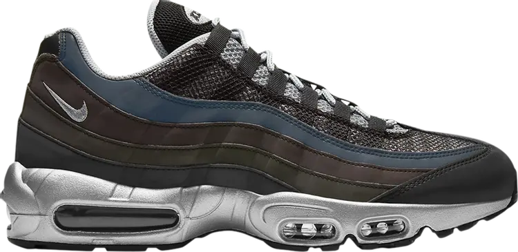 

Кроссовки Nike Air Max 95 Premium 'Rainbow 3M', черный
