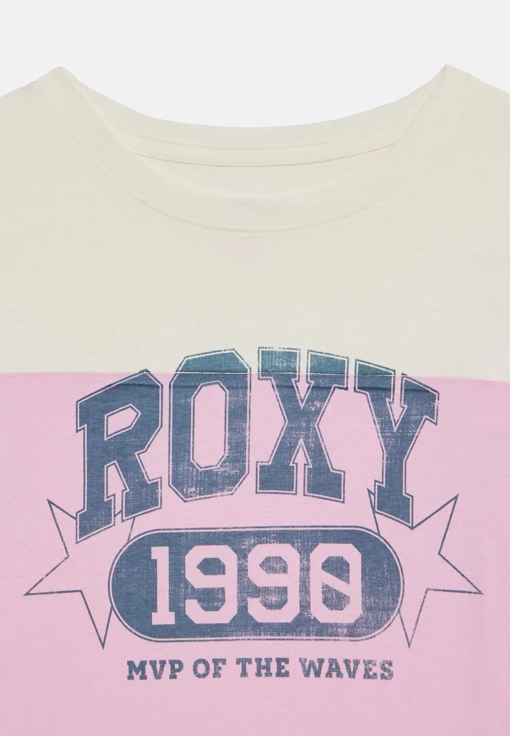Футболка с принтом «Снежный звездный свет» Roxy, Coconut Milk — фото 4