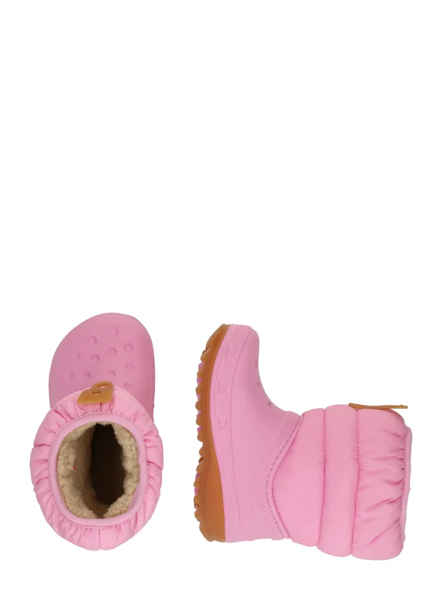 Розовые зимние ботинки Crocs — фото 2