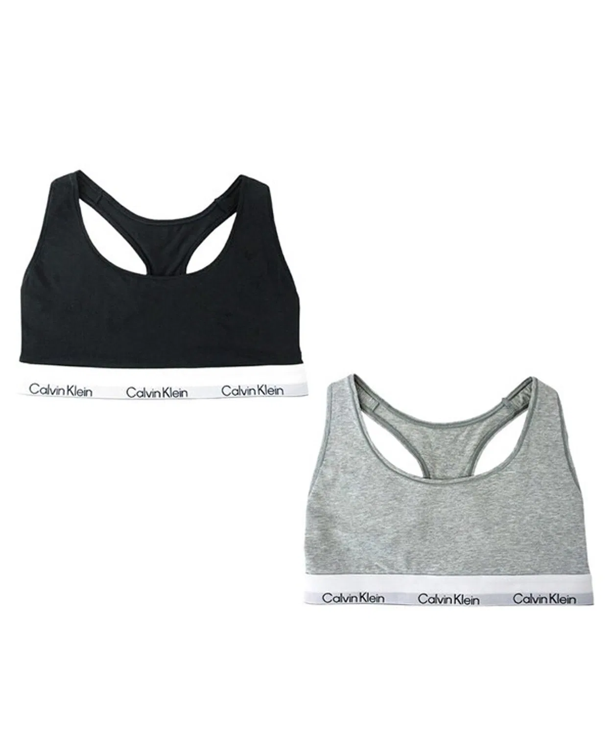 Женский бралетт без косточек Calvin Klein, Черный — фото 2