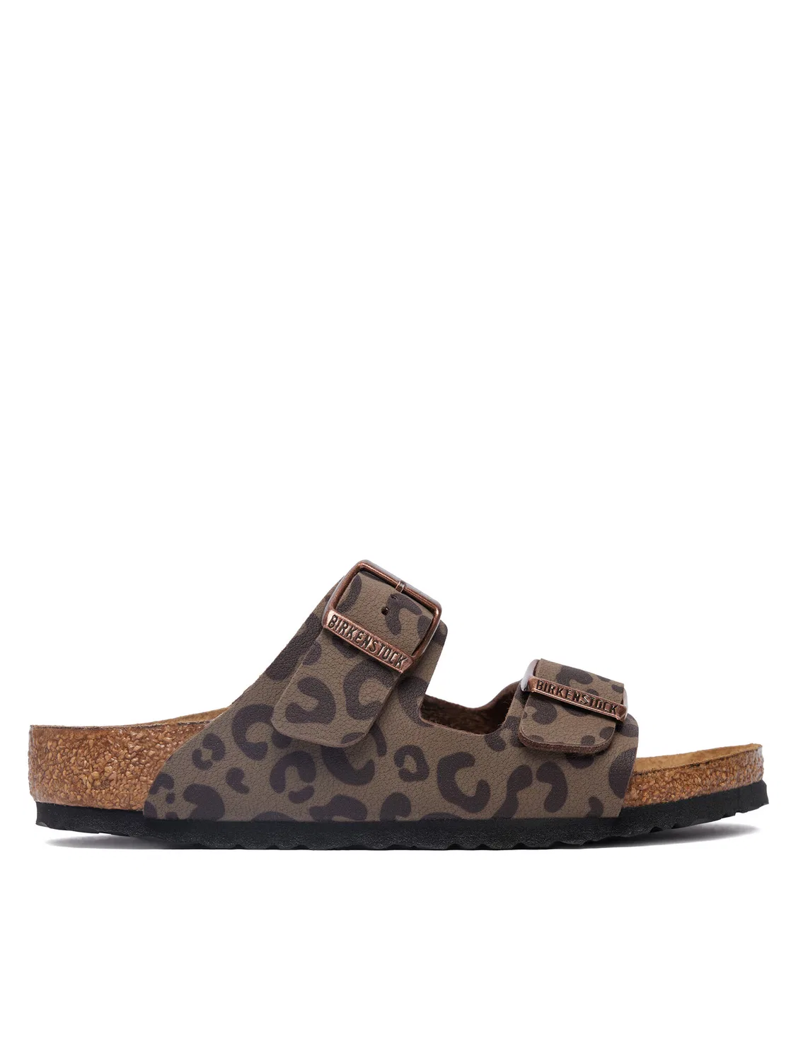 Шлепанцы для девочки Arizona Birkenstock, коричневый