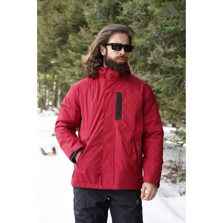 Детский дождевик Floyen, 3XL, Бордовый Fiyort